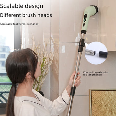 Power Scrub Pro – Electric Cleaning Brush for Bathroom & Kitchen